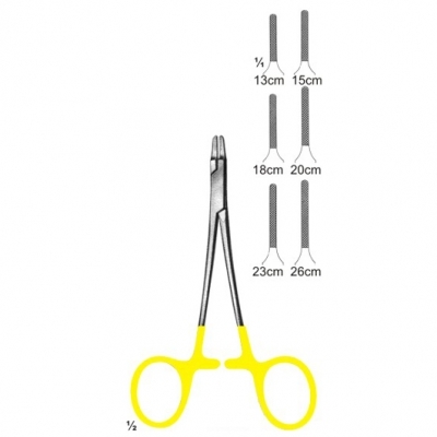 Needle holders with Tungsten Carbide Inserts