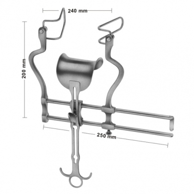 Self Retaining Retractors, AbdoUJnal Retractors