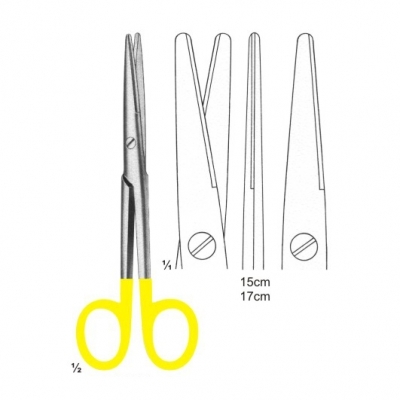 Scissors with Tungsten Carbide Inserts